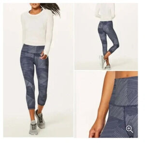 Lululemon Women’s Wunder Under Hi-Rise Full-On Luxtreme Midnight Navy Size 4
